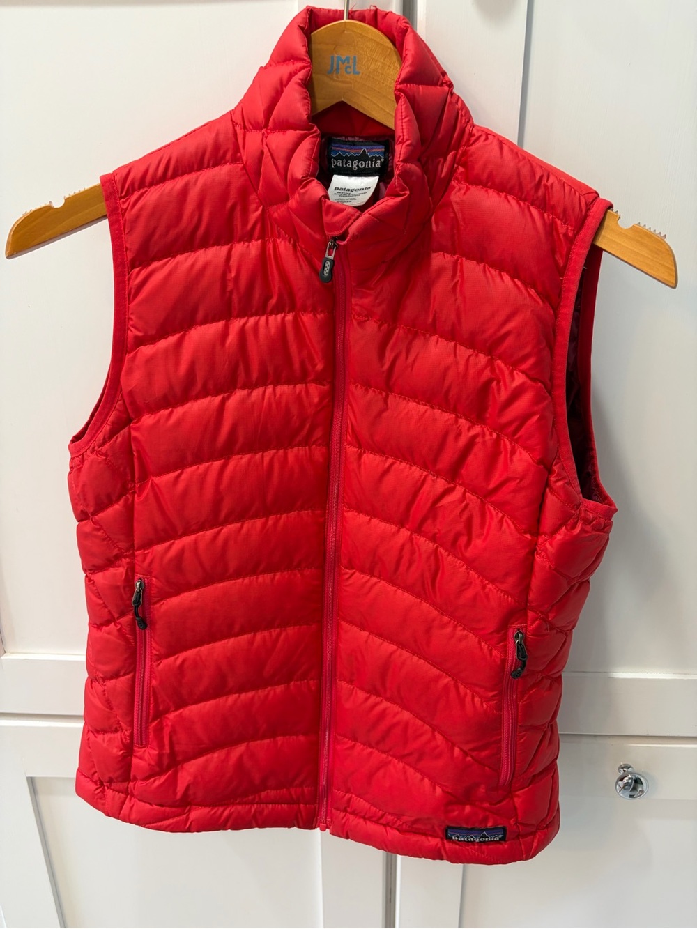 Patagonia Red Puffer Vest - Women's size Small